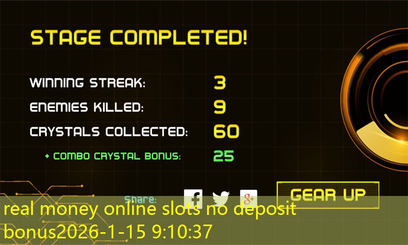 real money online slots no deposit bonus