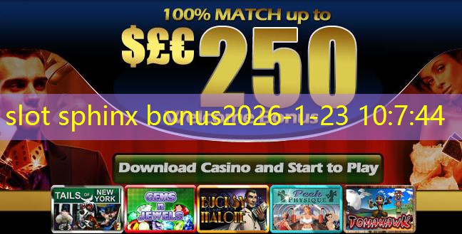 slot sphinx bonus