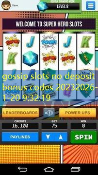 gossip slots no deposit bonus codes 2023