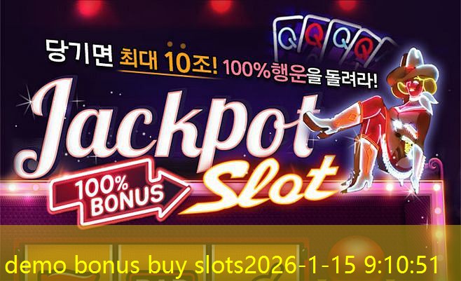 demo bonus buy slots